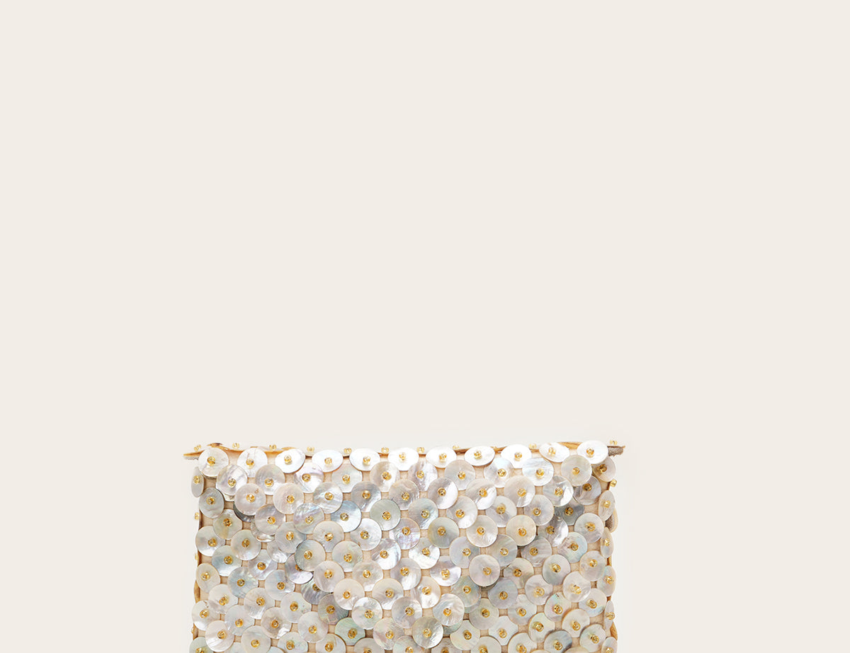 VANINA Ecorces De Cerisier Clutch clutch-ecorces de cerisier_white_