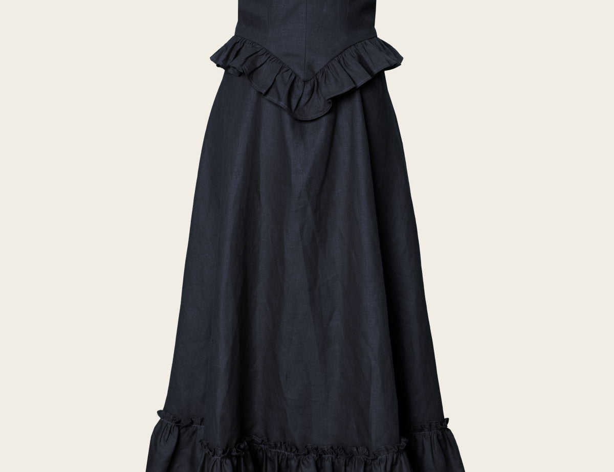 VANINA Eclat De Lune Dress dr-eclat de lune_black_xl